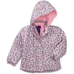 Girls ski jacket girls ski coat with removable fleece size 3T puffer jacket